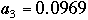 a3 = 0.0969