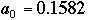a0=0.1582