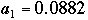 a1=0.0882