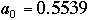 a0=0.5539